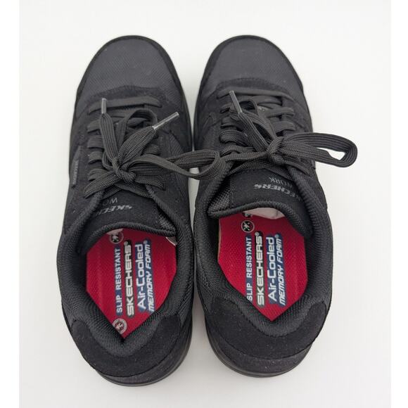 Skechers Watab Jaggit Comp Toe Athletic Shoes Men's Black Size US10 EU43 - Picture 5 of 13